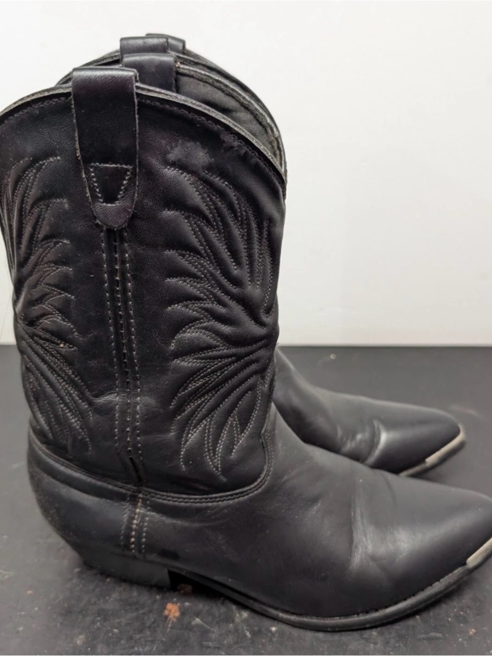 Durango Black Leather Boots